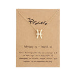 Pisces Sign Necklace