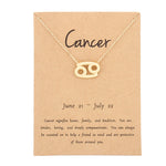 Cancer Sign Necklace