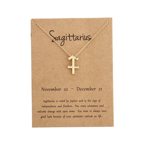 Sagittarius Sign Necklace