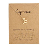 Capricorn Sign Necklace