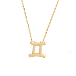 Gemini Sign Necklace