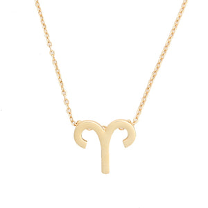 Aries Sign Necklace